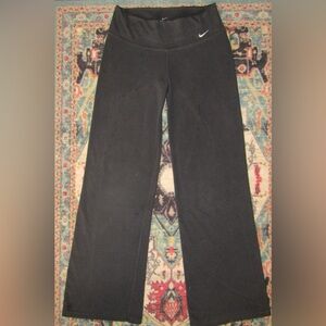 Black Nike Yoga Pants Straight Leg
